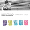 thumbnail image 3 of Bolas de Masa Elástica, Bola de Tensión de Oso Lavable 5pcs Flexibles para el Oficina en Casa, 3 of 7