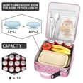 thumbnail image 4 of Giant Panda Insulated Lunch Box Student Reusable Lunch Tote Bag with Detachable Handle Cooler Tote Bag Office Travel, 4 of 6