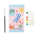 thumbnail image 6 of Mini Watercolour Paint Pad DIY Watercolor Painting Book Includes Paints And Brush For Developing Drawing Skills, 6 of 8