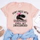 thumbnail image 4 of No te metas con Grandmasaurus, te patearán el Jurassskicked, camiseta divertida de abuela, camiseta con gráfico de dinosaurio humorístico, camisetas de abuela, 4 of 4