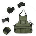thumbnail image 6 of PENGGONG Waterproof Canvas Gardening Tool Apron Tools Bag with Pockets Adjustable Size Fits Men and Women, 6 of 7