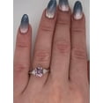 thumbnail image 5 of Lab created Stunning 2.1 Ctw Pastel Pink Spinel Ring Engagement Ring Promise Ring, 5 of 5