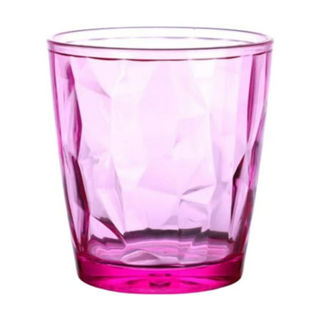 

FLYHMAI Lightning Deals Look Like Glass Drinking Glasses Plastic Tumblers Dishwasher Small Acrylic Juice Glasses For Kids Plastic Water Glasses（12oz） for Outdoor Hiking Travel and Gym
