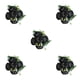 thumbnail image 1 of Ramo de Peonías Artificiales Inteprter Flores de Seda Negro Púrpura, 1 of 6