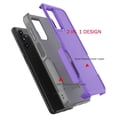 thumbnail image 2 of for Samsung Galaxy A13 5G Heavy Duty Armor Shockproof Tough Hybrid Dual Layer Rubber Drop Protection Soft Bumper Rugged Protective Phone Cover 2 IN 1 Case for Galaxy A13 5G -Purple, 2 of 6