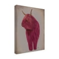 thumbnail image 2 of Fab Funky 'Highland Cow 4 Pink Full' Canvas Art, 2 of 3