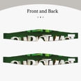 thumbnail image 2 of Yiaed Merry Christmas Print Sleep Mask Blackout - Soft Eye Cover for Sleeping with Adjustable Veclro Breathable Eye Blindfold for Night Nap Travel, 2 of 7
