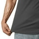 thumbnail image 4 of pstuiky camisetas de hombre, Camisa informal de manga corta con cuello en V y textura vertical de color liso para hombre camisas casuales para hombre xxl, 4 of 9