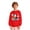 Red, variant on Girls Sweatshirt Kids Graphic Loose Crew Neck Long Sleeve Pullover Hoodless Sweatshirt Black 5-6 Years