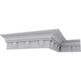 thumbnail image 6 of 6 1/8"H x 5 3/8"P x 8 1/8"F x 94 1/2"L, (6 1/4" Repeat), Crendon Crown Moulding, 6 of 14