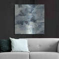 thumbnail image 6 of Luxe Metal Art 'In The Clouds Indigo and Gray Crop' by Silvia Vassileva, Metal Wall Art, 36"x36", 6 of 9