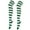 Green, variant on DQRPSEETB Christmas High Long Stockings for Womens Over Knee Socks Christmas Party Socks Knee High Long Striped Stocking Socks for Woman Daughter