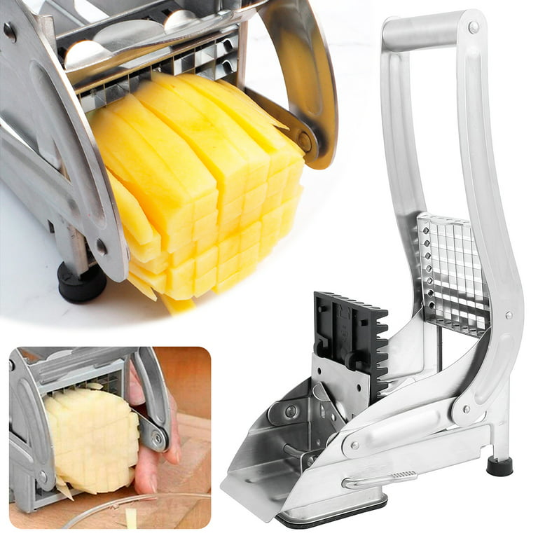 Stainless Steel Potato Cutter Chipper, French Fry Slicer Chipper