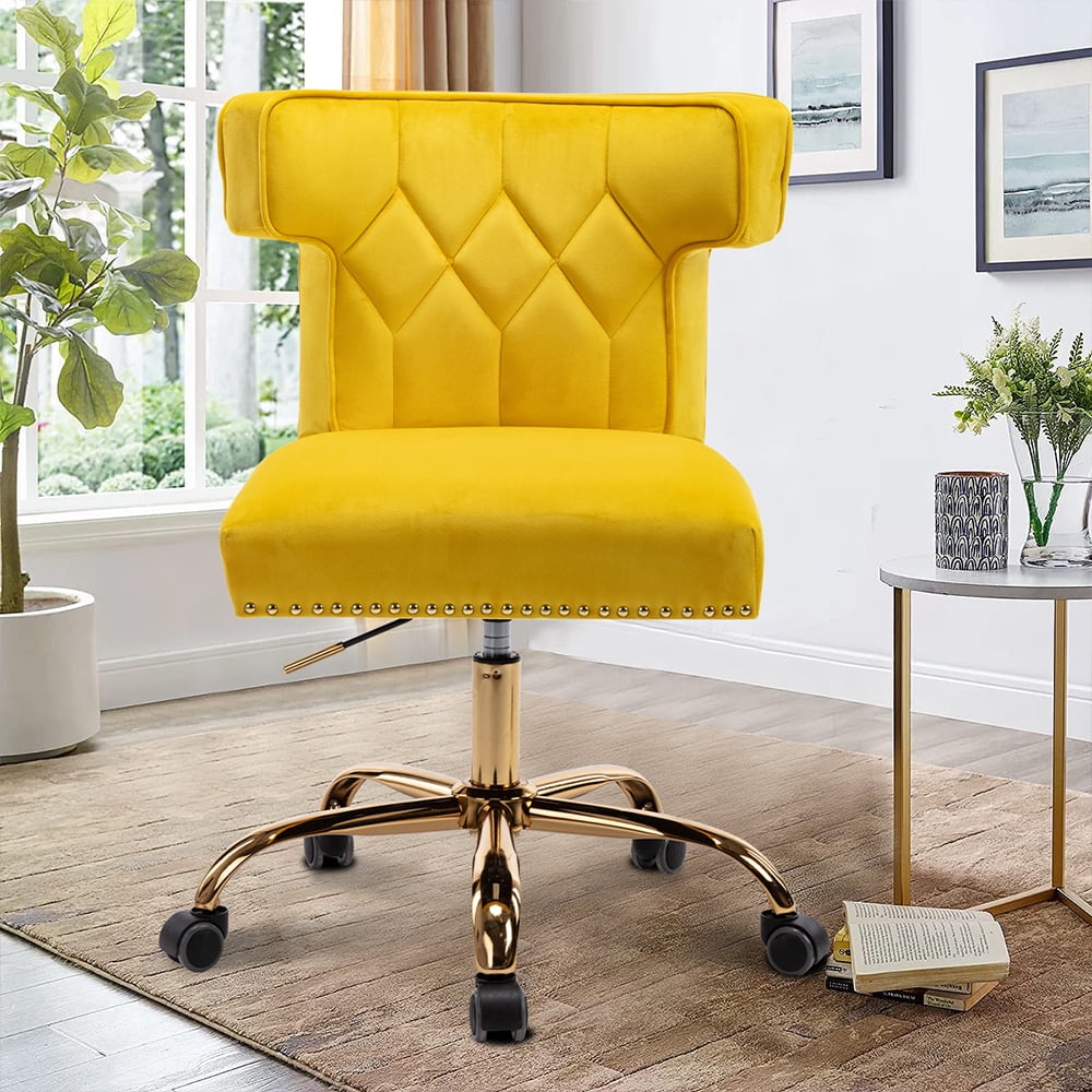 yellow-computer-chair-home-office-desk-chairs-with-wheels-and-arm