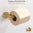 thumbnail image 3 of Accesorios de baño Toallero Estante Hardware Set Moderno Toalla de acero inoxidable Albornoz Gancho Papel higiénico, 3 of 8