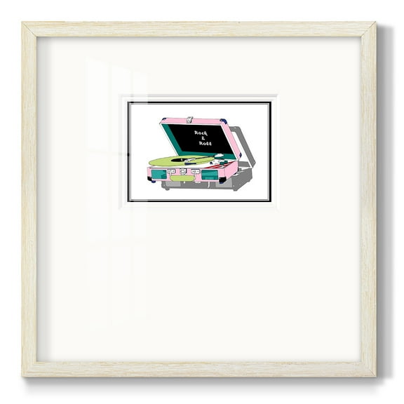Record Shop IPremium Framed Print