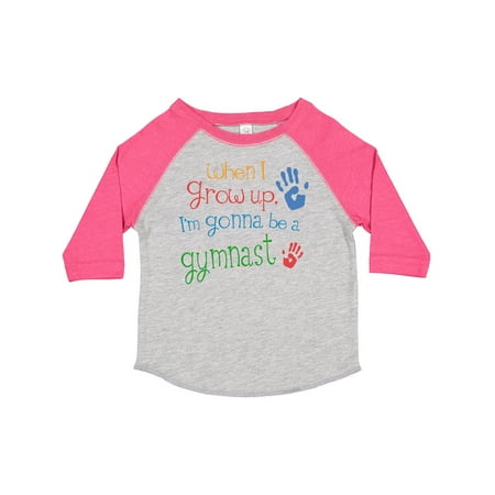 

Inktastic Gymnast Future Gift Toddler Boy or Toddler Girl T-Shirt