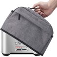 thumbnail image 2 of Household Toaster Cover with Pockets and Zipper Dust and Fingerprint Protection Toaster Cover for Kitchen, 2 of 7