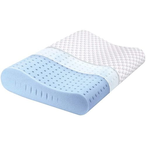 Orthopedic Pillows for Neck Pain Ergonomic for PON Memory Foam Contour Pillow 
