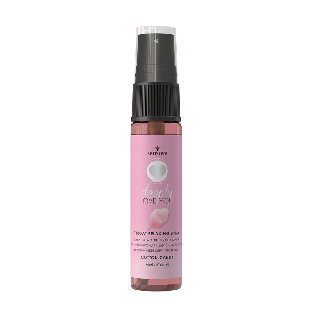 Sensuva Deeply Love You Throat Numbing Spray, Cotton Candy