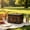 C, variant on Roiihwy Vintage Storage Bins with Lids, Non-Woven Fabric Storage Box, 12X17In, Storage Box Decorative Memory Chest, Time Capsule, A