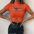 thumbnail image 3 of 2019 Sexy Women Casual Tank Top Vest Blouse Sleeveless Crop Top Shirt Cami Top, 3 of 5