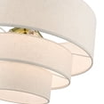 thumbnail image 6 of 57484-01-Livex Lighting-Gladstone - 4 Light Pendant In Mid-Century Modern Style-22.5 Inches Tall and 23 Inches Wide-Antique Brass Finish, 6 of 13