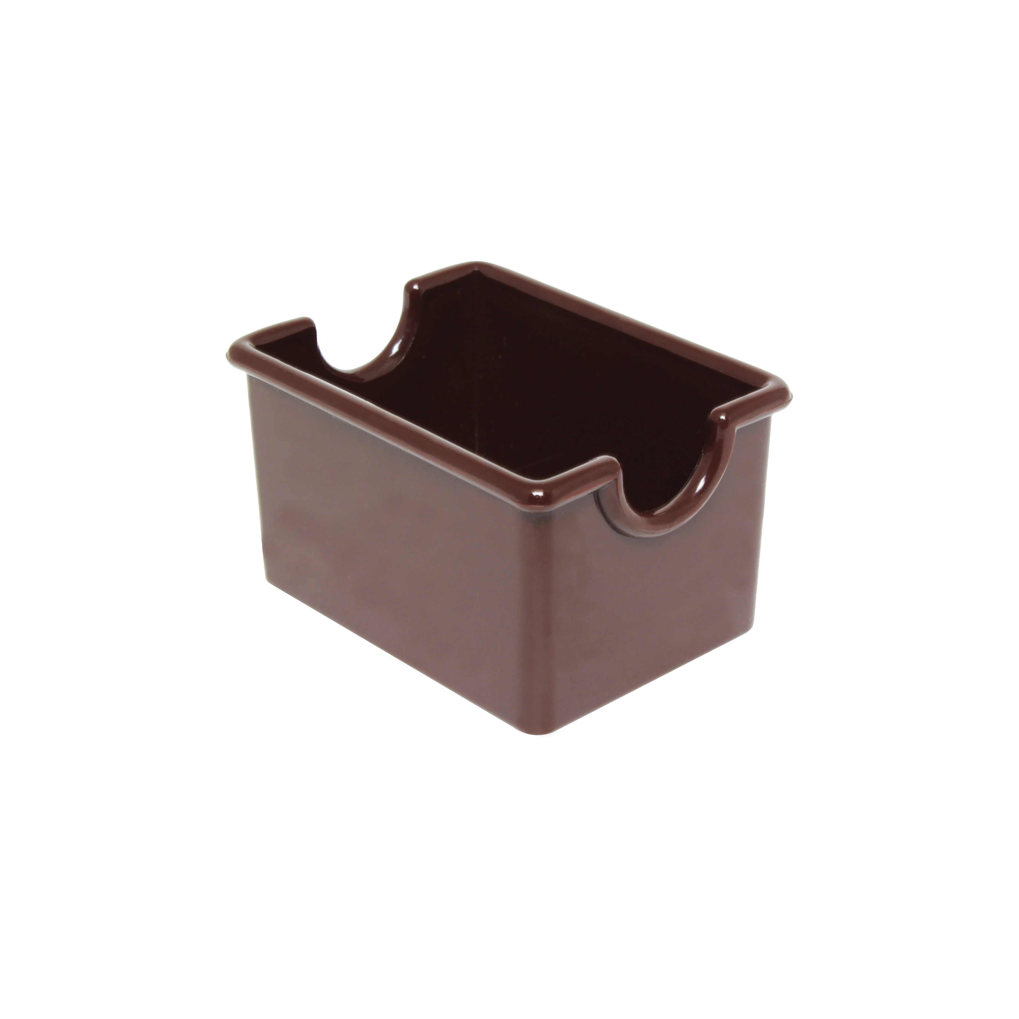 Excellante Sugar packet holder, brown, comes in dozen
