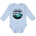 thumbnail image 3 of Inktastic Grandma's Hiking Buddy with Mountains and Trees Boys or Girls Long Sleeve Baby Bodysuit, 3 of 5