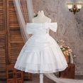 thumbnail image 5 of Rhuody Girls Dress Sleeveless Elegant Shoulder Flower Girl Dress A Line Party Formal Gown Fashion Wear, 5 of 9