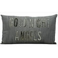 thumbnail image 2 of Kathy Ireland Pillow Silver Grey Goodnight Angels Pillow, 2 of 2