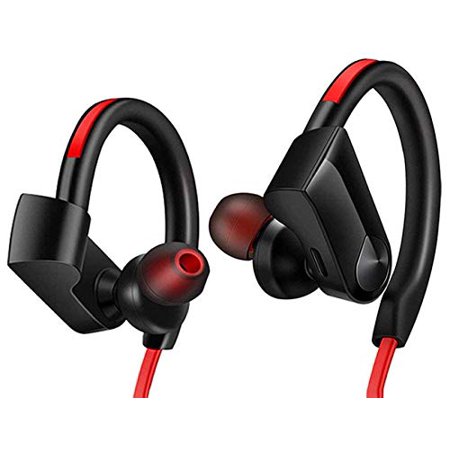 BONBON Bluetooth Headphones for Running Wireless Earbuds Sweatproof Over Ear Best Earphones Noise Cancelling Headsets w/Mic