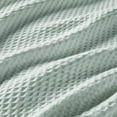 thumbnail image 4 of Twin Size Cotton Thermal Blanket, Soft Lightweight Waffle Blanket for All Season, Breathable Bed Blanket for Home, Aqua, 4 of 5