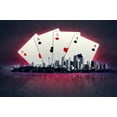 thumbnail image 2 of Casino Ii Wall Decal by Wallmonkeys Peel and Stick Graphic (36 in W x 24 in H) WM254253, 2 of 4