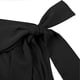 thumbnail image 4 of Vestido corto de mujer con pliegues y cuello de un hombro para cóctel (negro M) FLhrweasw Para estrenar, 4 of 9