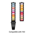 thumbnail image 2 of Premium Three Link Bracelet Compatible with Smartwatch Perfect Comfortable and Style for Your Smartwatch, 2 of 3