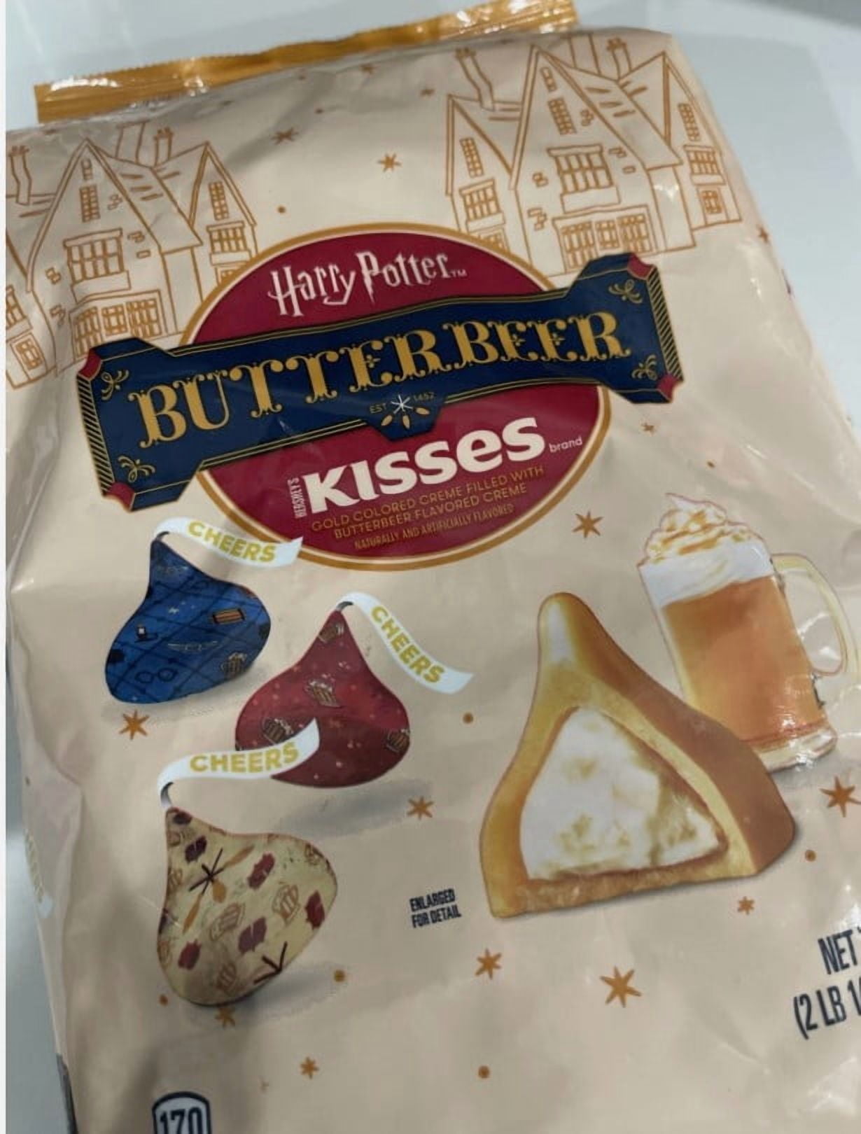 Hershey's Harry Potter Butterbeer Kisses 2 Lb Bag