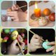 thumbnail image 4 of 4 Pcs Pysanka Set Wax Drawing Pens for Egg 0.3 0.4 0.5 0.7 mm Medium Metal Hand Wax Pens for Pysank, 4 of 5