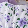 thumbnail image 5 of Hotiary Spring and Autumn Girls' Dress Two Piece Set Colorful Sling Skirt and Solid Color Knitted Coat for 2-8 Years Toddler Kids, 5 of 8