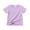 BG43_Light Purple, variant on Lumtrix Boys Short Sleeve T-Shirts Oversize Crew Neck Top for Chlid Trendy Solid Color Cotton Clothes for Girl Khaki 120