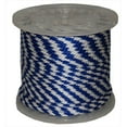 thumbnail image 1 of 625 in. x 200 ft. Solid Braid Propylene Multifilament Derby Rope in Blue and White, 1 of 1