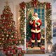 thumbnail image 1 of Uuiauoio Festive Christmas Door Cover with Design,Polyester Door Curtain for Holiday Home Decor, Seasonal Wall and Entryway Decoration for Parties and Family Gatherings,Festival Party Decoration, 1 of 6