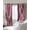 Lemon Green Light Pink, variant on Pink Brown Ombre Blackout Curtains for Bedroom/Living Room, Thermal Insulated Kitchen Curtains, Geometric Modern Abstract Art Grommet Darkening Window Treatment Drapes 52"x72"x2