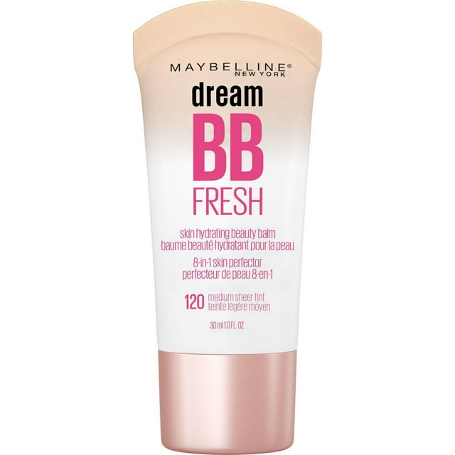 Maybelline New York Dream Fresh BB Cream, Sheer Coverage, Natural Finish, Hydrating and Lightweight