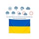 thumbnail image 2 of Ucrania 90*150cm Poliéster N.° 4, 2 of 9