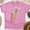 Azalea, variant on Pastel Pencil Teacher Tee with Bunny Ears and Bow | Unisex School Shirt, Navy, Size XL