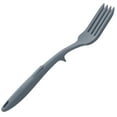 thumbnail image 6 of CIMAXIC Silicone Tongs Dark Blue Ergonomic Noodle Cooking Fork for Fruit 4Pcs, 6 of 6