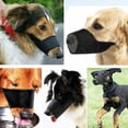 thumbnail image 3 of Adjustable Nylon Dog Safety Muzzle Muzzel Biting Barking All Type T8O5, 3 of 9