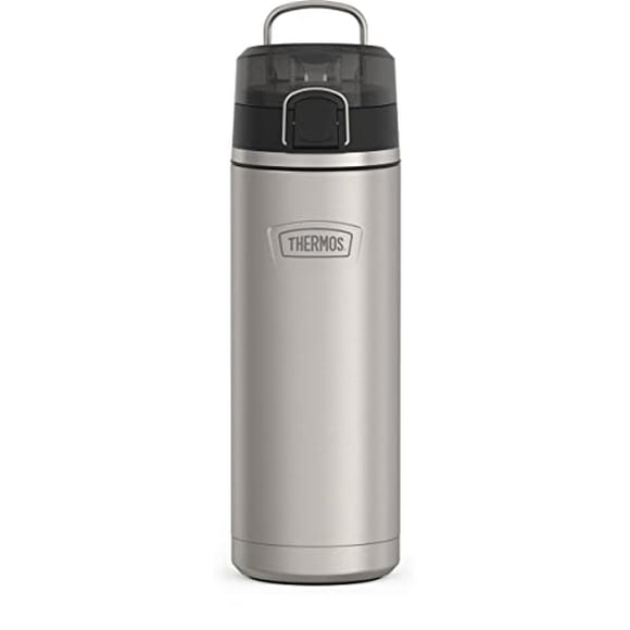 Botella de Agua de Acero Inoxidable de la Serie ICON de THERMOS con Pajita