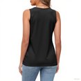 thumbnail image 5 of Diufon Womens Tank Tops Casual Wool Thermal Base Layer Top Solid Color Sleeveless Square Neck Tunic Undershirts, 5 of 10